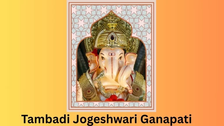 Tambdi Jogeshwari Public Ganeshotsav Mandal – Pune's Timeless Cultural Jewel
