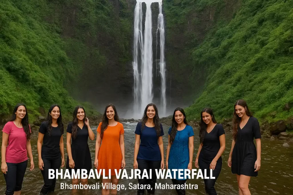 Bhambavli Vajrai Waterfall Satara