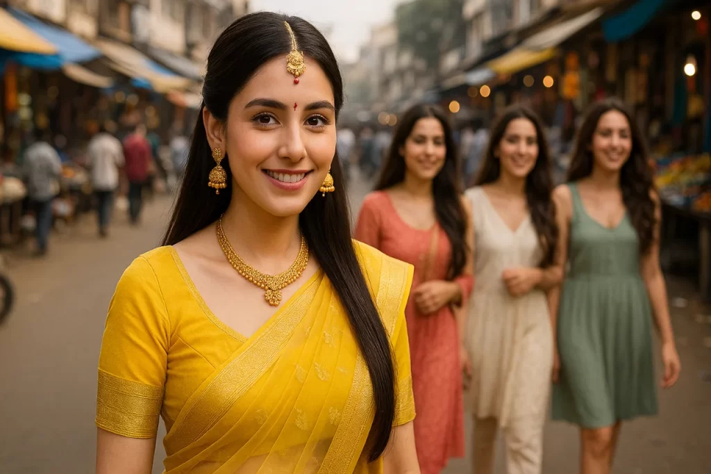 A Market Place in Nagpur