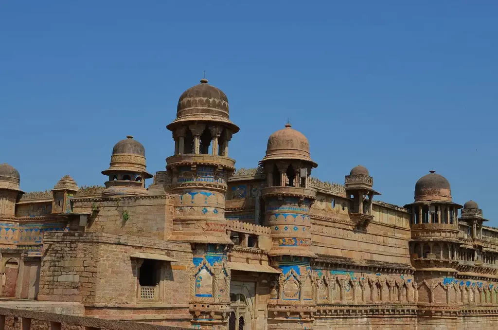 Gwalior Fort in Gwalior, Madhya Pradesh