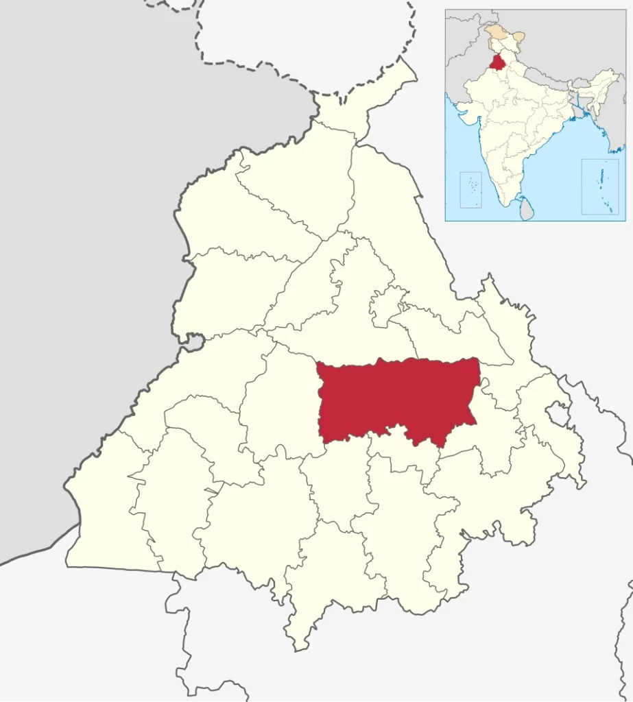 Ludhiana Map