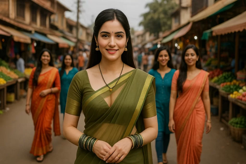 Amboli Bazaar in Amboli, Sindhudurg District, Maharashtra