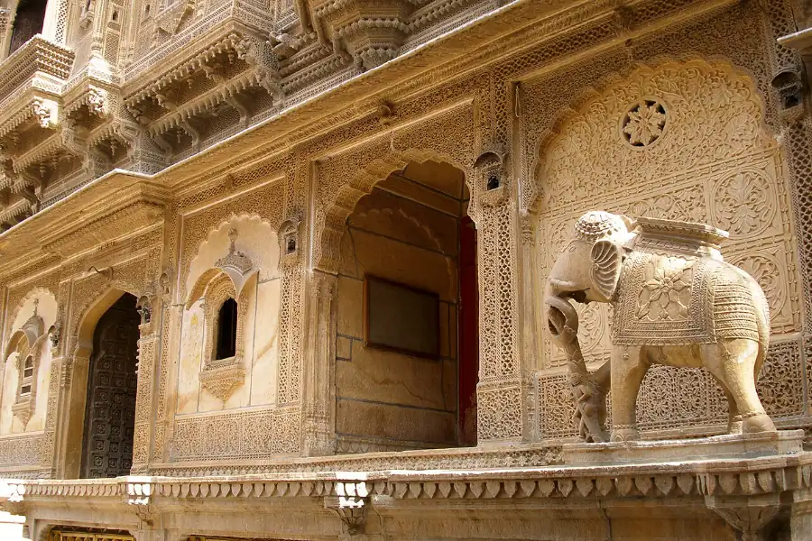 Jaisalmer, India, Jaisalmer Fort, Haveli Art