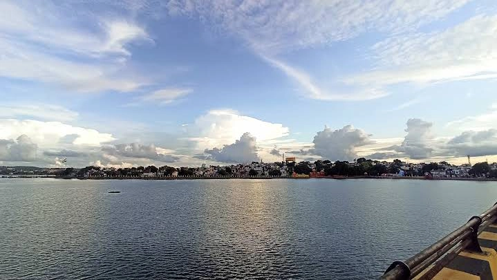 Lake and Sagar Town Together view