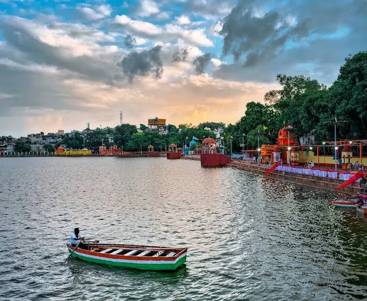 Sagar Lake in Sagar, Madhya Pradesh