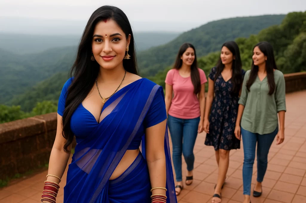 Sunset Point in Amboli, Sindhudurg District, Maharashtra