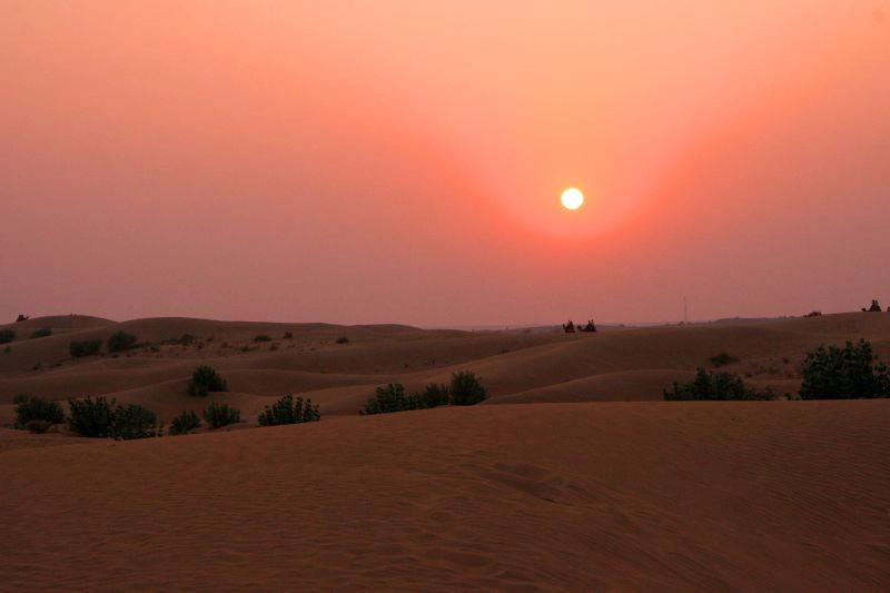 Thar Desert Sunset Rajasthan India