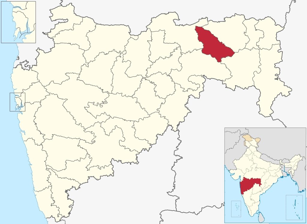 Wardha in Maharashtra (India).svg