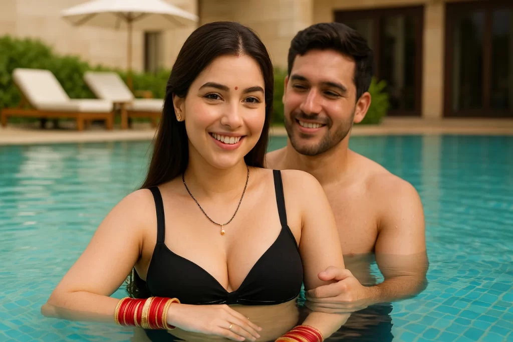 A Pool in a Luxurious Hotel in Bina Etawa Madhya Pradesh