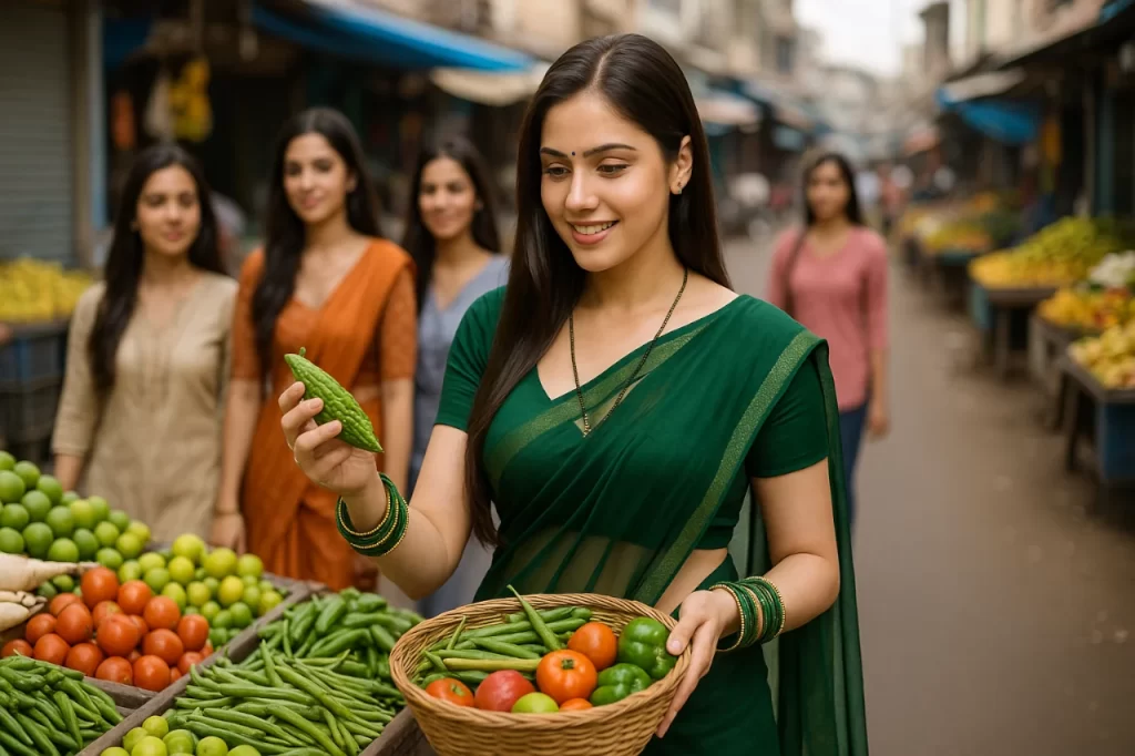Local Market in Tapola Maharashtra