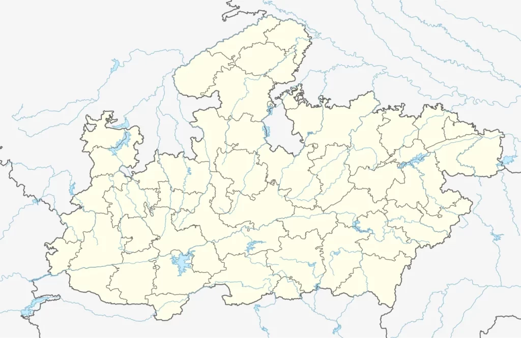 Madhya Pradesh location map.svg
