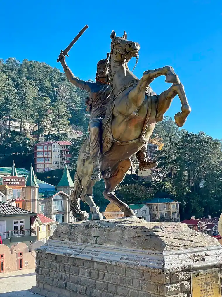 Rani Jhansi statue
