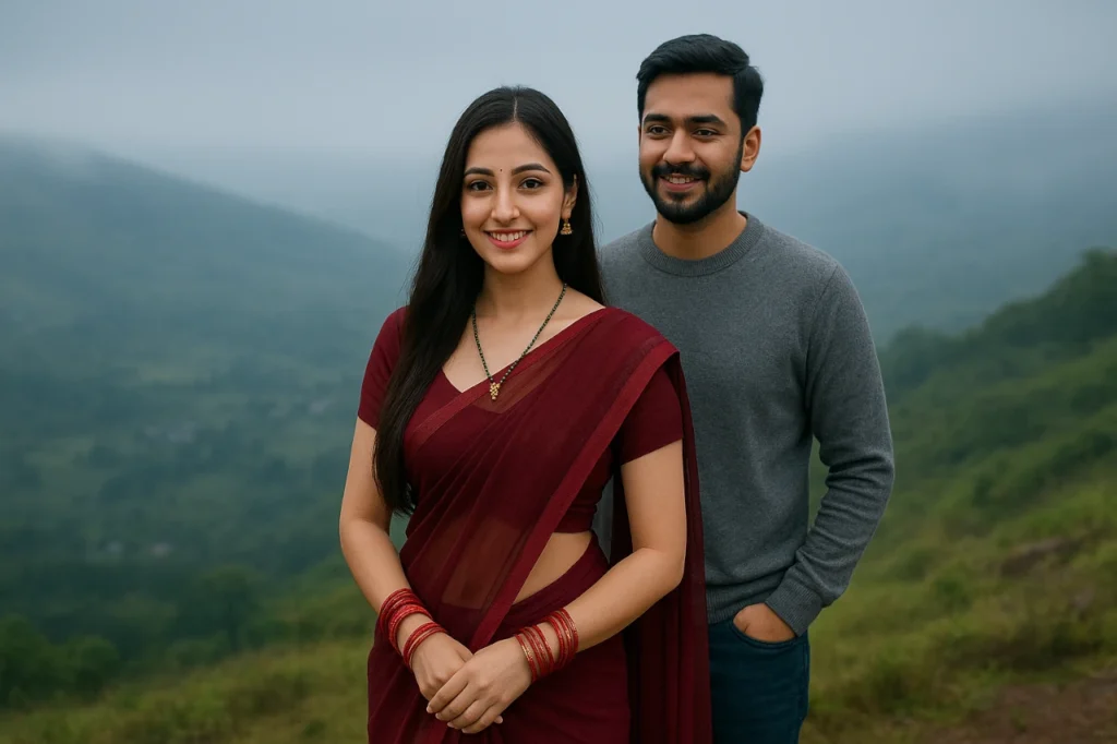 Sunset at Dhawari Lake in Satna city